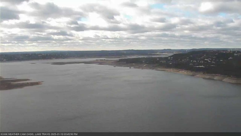 Lake Travis webcam, January 10, 2025 3:45 PM CT