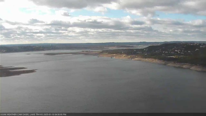 Lake Travis webcam, January 10, 2025 4:00 PM CT