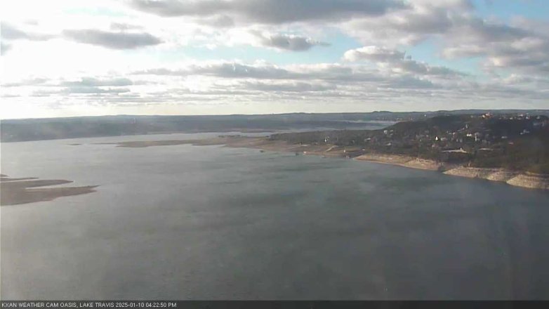 Lake Travis webcam, January 10, 2025 4:25 PM CT