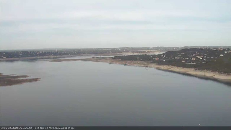 Lake Travis webcam, January 14, 2025 10:00 AM CT