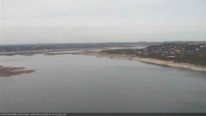 Lake Travis webcam, January 14, 2025 12:25 PM CT