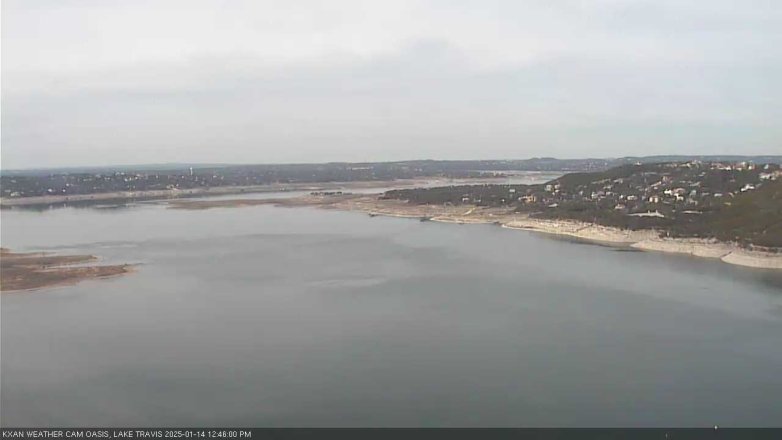 Lake Travis webcam, January 14, 2025 12:45 PM CT