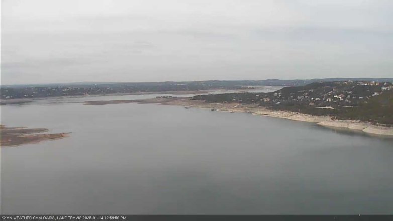 Lake Travis webcam, January 14, 2025 1:00 PM CT