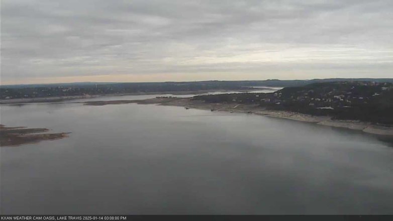 Lake Travis webcam, January 14, 2025 3:00 PM CT