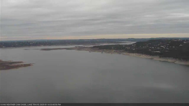 Lake Travis webcam, January 14, 2025 3:45 PM CT