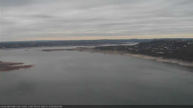 Lake Travis webcam, January 14, 2025 4:00 PM CT
