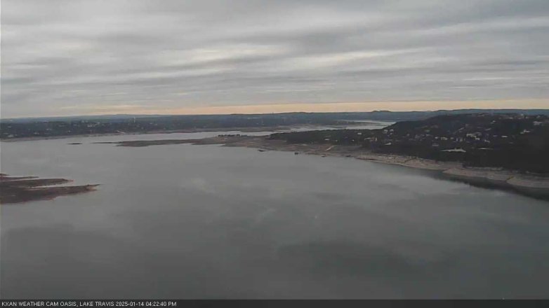 Lake Travis webcam, January 14, 2025 4:25 PM CT