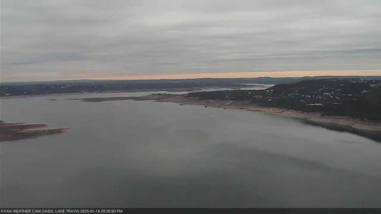 Lake Travis webcam, January 14, 2025 5:00 PM CT