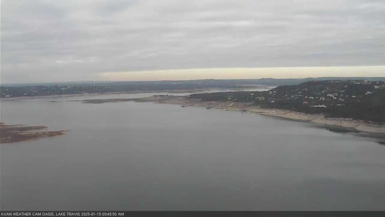 Lake Travis webcam, January 15, 2025 9:45 AM CT