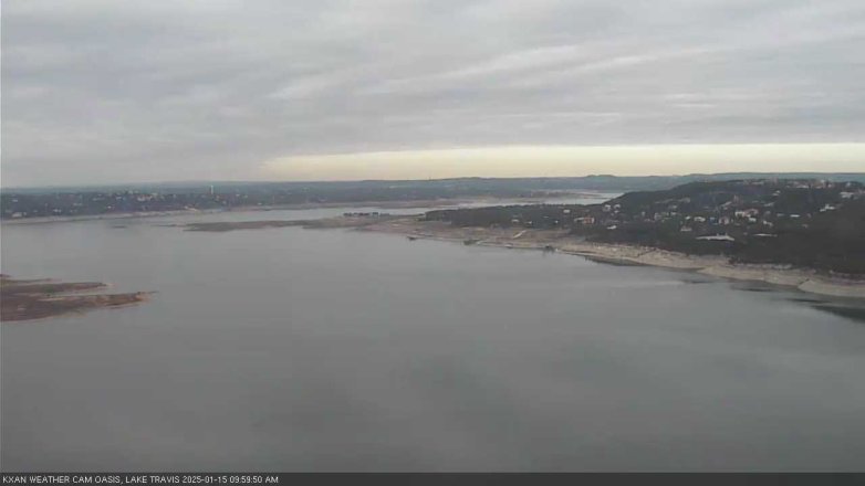 Lake Travis webcam, January 15, 2025 10:00 AM CT