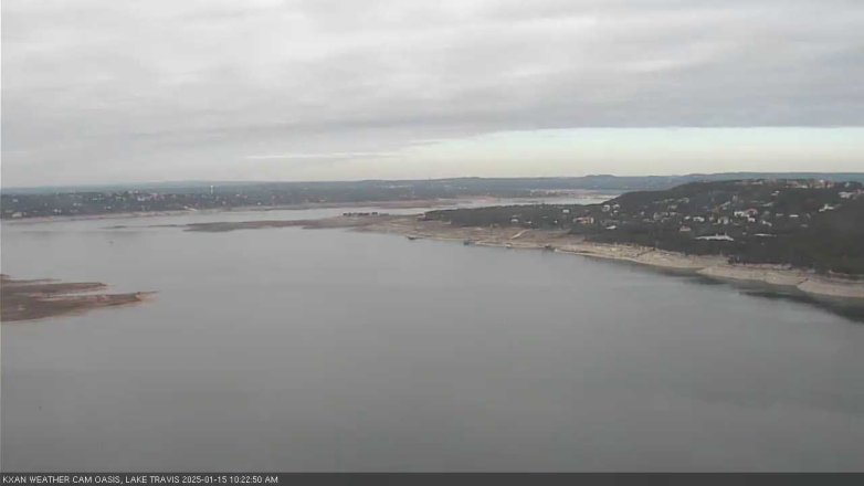Lake Travis webcam, January 15, 2025 10:25 AM CT