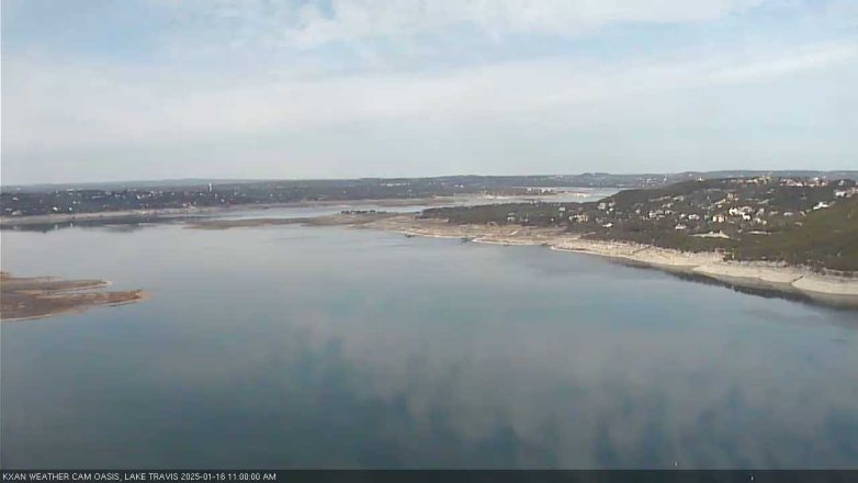 Lake Travis webcam, January 16, 2025 11:00 AM CT