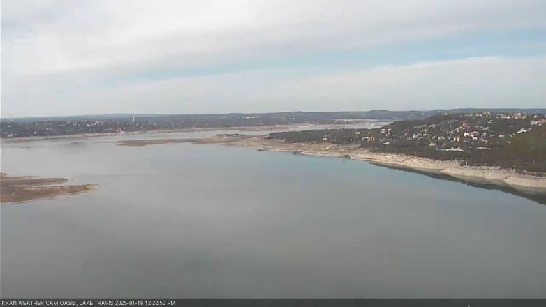 Lake Travis webcam, January 16, 2025 12:25 PM CT
