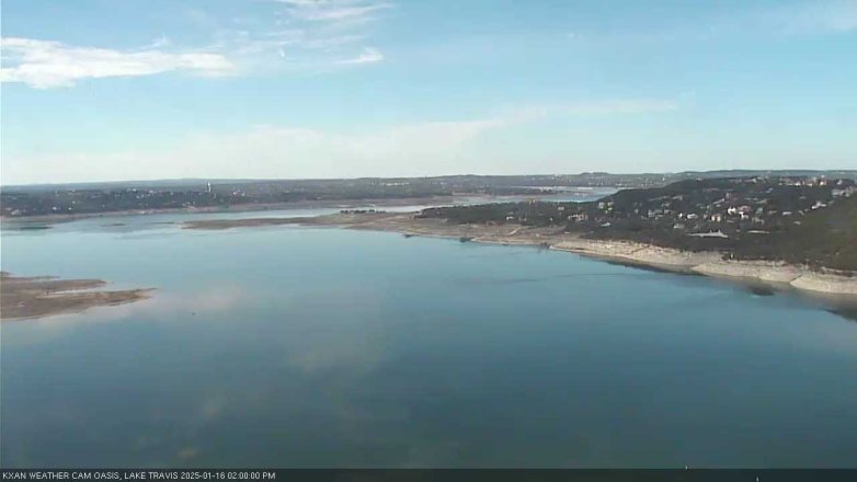 Lake Travis webcam, January 16, 2025 2:00 PM CT