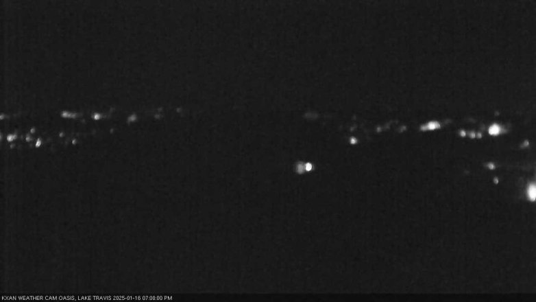 Lake Travis webcam, January 16, 2025 7:00 PM CT
