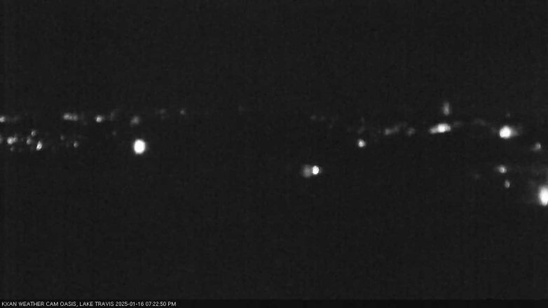 Lake Travis webcam, January 16, 2025 7:25 PM CT