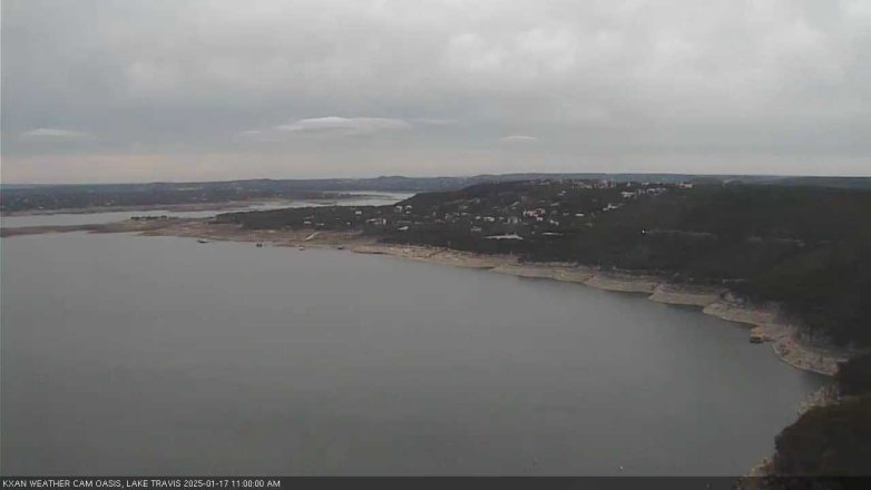 Lake Travis webcam, January 17, 2025 11:00 AM CT
