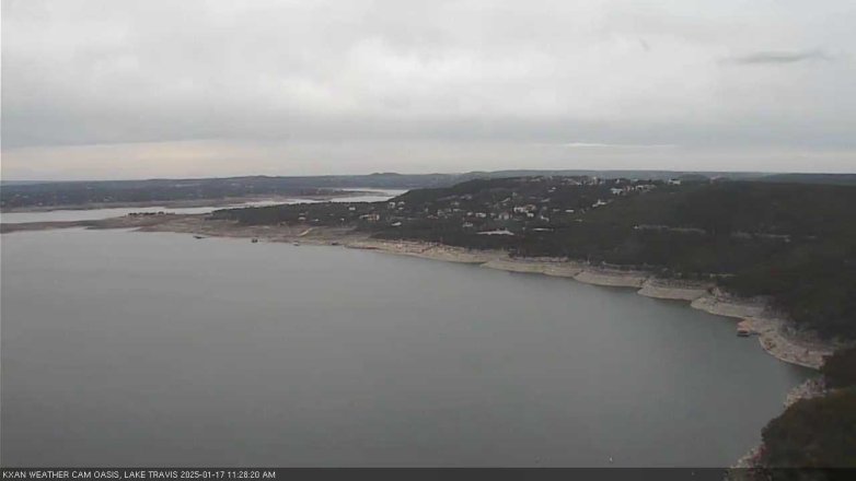 Lake Travis webcam, January 17, 2025 12:00 PM CT