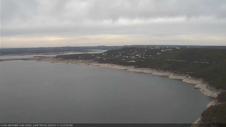 Lake Travis webcam, January 17, 2025 12:25 PM CT