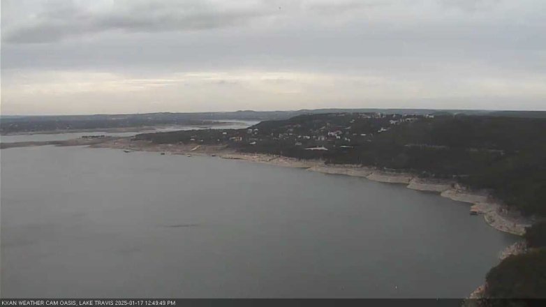 Lake Travis webcam, January 17, 2025 1:00 PM CT