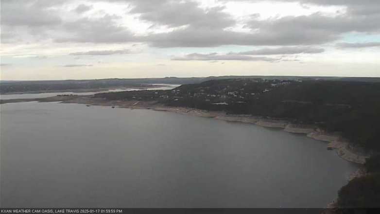 Lake Travis webcam, January 17, 2025 2:00 PM CT