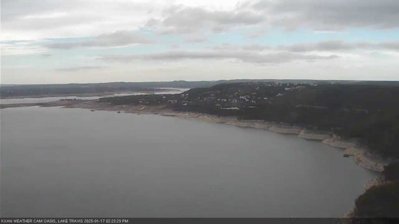 Lake Travis webcam, January 17, 2025 2:25 PM CT