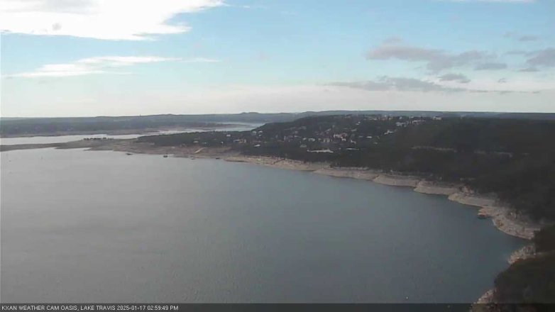 Lake Travis webcam, January 17, 2025 3:00 PM CT