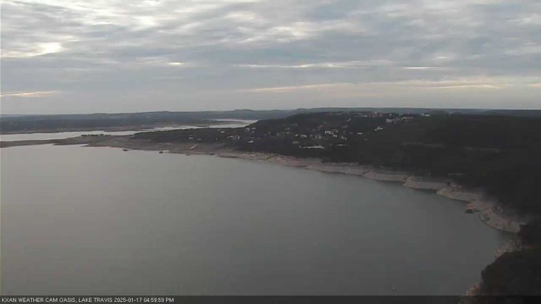 Lake Travis webcam, January 17, 2025 5:00 PM CT