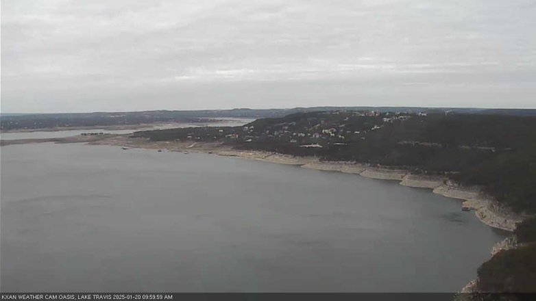 Lake Travis webcam, January 20, 2025 10:00 AM CT