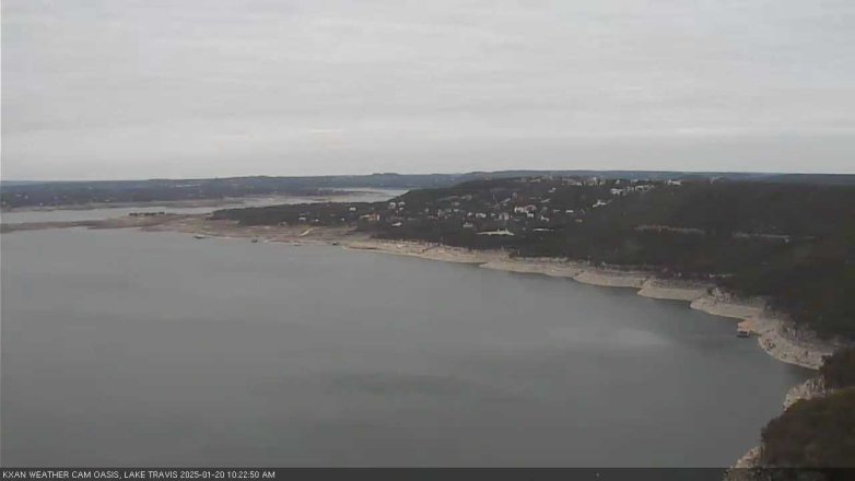 Lake Travis webcam, January 20, 2025 10:25 AM CT