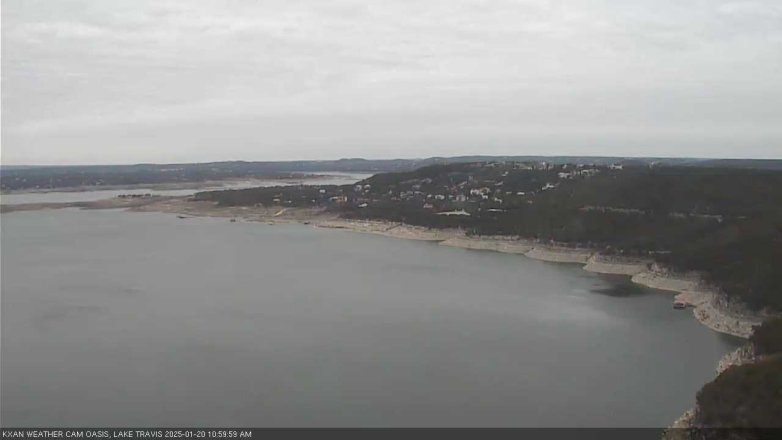 Lake Travis webcam, January 20, 2025 11:00 AM CT