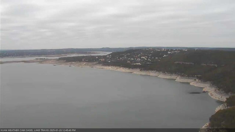 Lake Travis webcam, January 20, 2025 12:45 PM CT