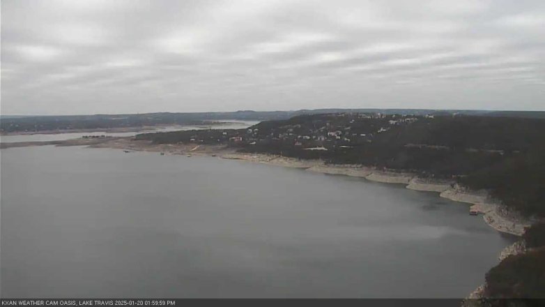 Lake Travis webcam, January 20, 2025 2:00 PM CT