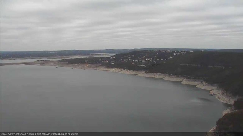 Lake Travis webcam, January 20, 2025 2:25 PM CT