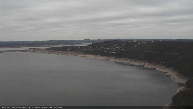 Lake Travis webcam, January 20, 2025 3:25 PM CT