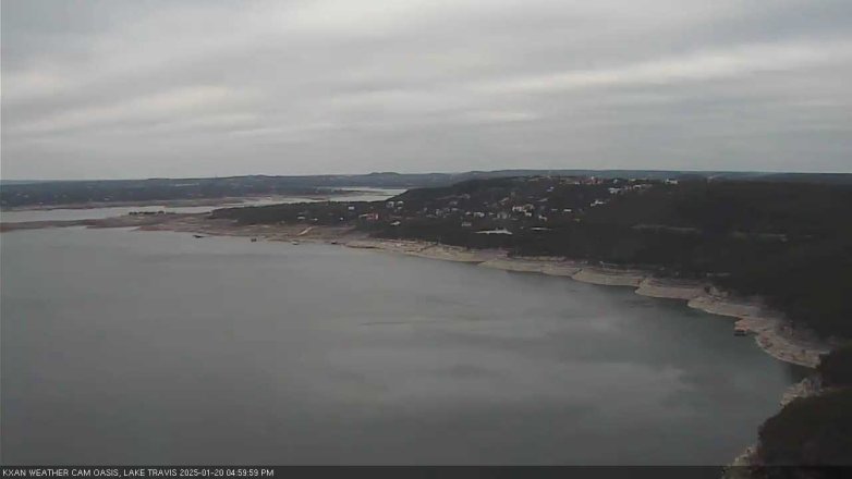 Lake Travis webcam, January 20, 2025 5:00 PM CT
