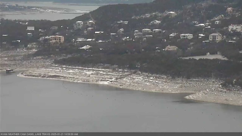 Lake Travis webcam, January 21, 2025 11:00 AM CT