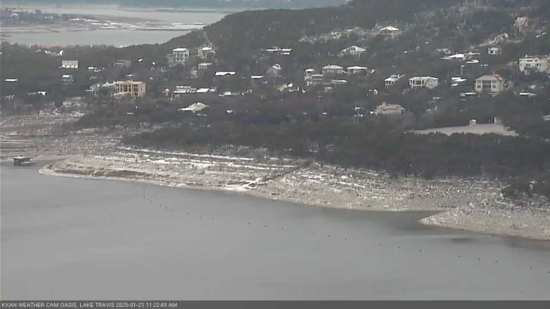 Lake Travis webcam, January 21, 2025 11:25 AM CT