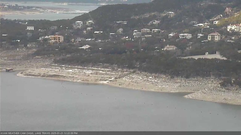 Lake Travis webcam, January 21, 2025 12:25 PM CT