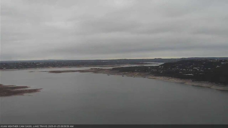 Lake Travis webcam, January 25, 2025 10:00 AM CT