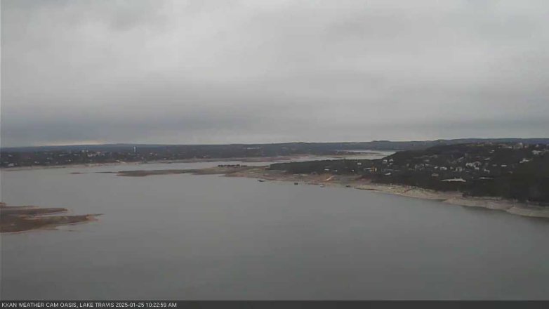 Lake Travis webcam, January 25, 2025 10:25 AM CT
