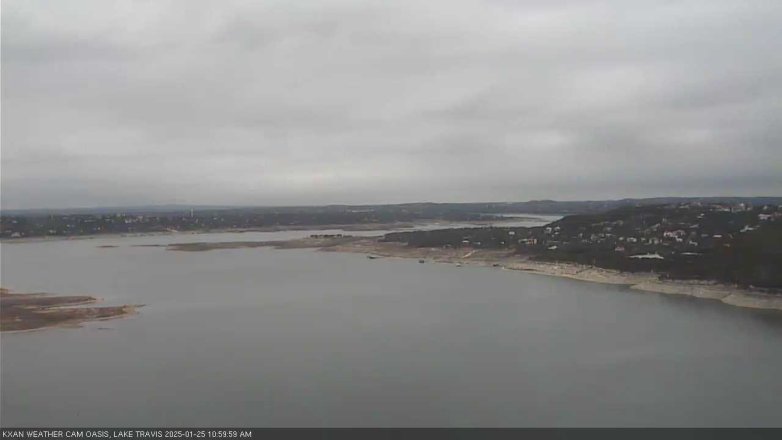 Lake Travis webcam, January 25, 2025 11:00 AM CT