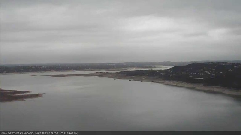 Lake Travis webcam, January 25, 2025 12:00 PM CT