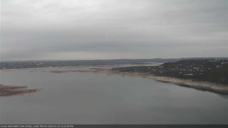 Lake Travis webcam, January 25, 2025 12:25 PM CT