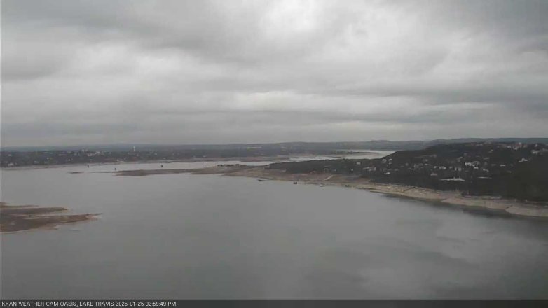 Lake Travis webcam, January 25, 2025 3:00 PM CT