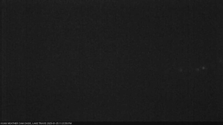 Lake Travis webcam, January 25, 2025 11:25 PM CT