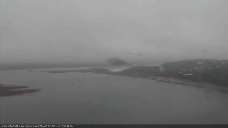 Lake Travis webcam, January 26, 2025 10:45 AM CT