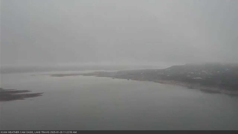 Lake Travis webcam, January 26, 2025 11:25 AM CT