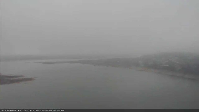 Lake Travis webcam, January 26, 2025 11:45 AM CT