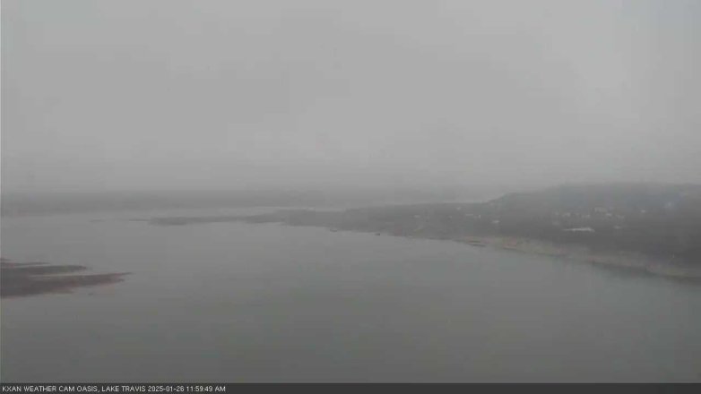 Lake Travis webcam, January 26, 2025 12:00 PM CT